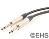 RapcoHorizon INST1 Unbalanced line cable 1/4" TS: Select-A-Length, EHS-Built