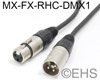 RapcoHorizon DMX1- DMX 3 Pin Lighting Control Cable 2 Ft, EHS-Built
