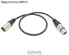 RapcoHorizon DMX1- 3 Pin Male to 5 Pin Female XLR Cable