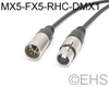 RapcoHorizon DMX1- DMX 5 Pin Lighting Control Cable 18 Ft, EHS-Built