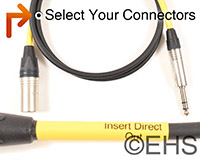 RapcoHorizon INST1 Standard Grade Insert Direct Out Cable, EHS-Built