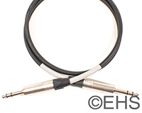 RapcoHorizon MIC1 balanced line cable 1/4" TRS 3 Ft, EHS-Built