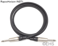 RapcoHorizon INST1 Unbalanced line cable 1/4" TS 75 Ft, EHS-Built