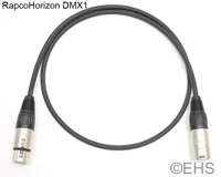 RapcoHorizon DMX1- DMX 5 Pin Lighting Control Cable 6 Ft, EHS-Built