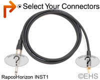 RapcoHorizon INST1 Standard Grade Unbalanced Specialty Cable, EHS-Built