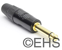 Rean RP2C-B TS 1/4" Black/Gold