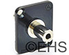 Switchcraft EH35MM2B 3.5mm Feed through Panel Mount Black