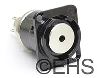 Switchcraft EH35MMSSCB 3.5mm Panel D-Size Black