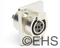 Switchcraft TY4F Panel Mount TA 4 pin Female