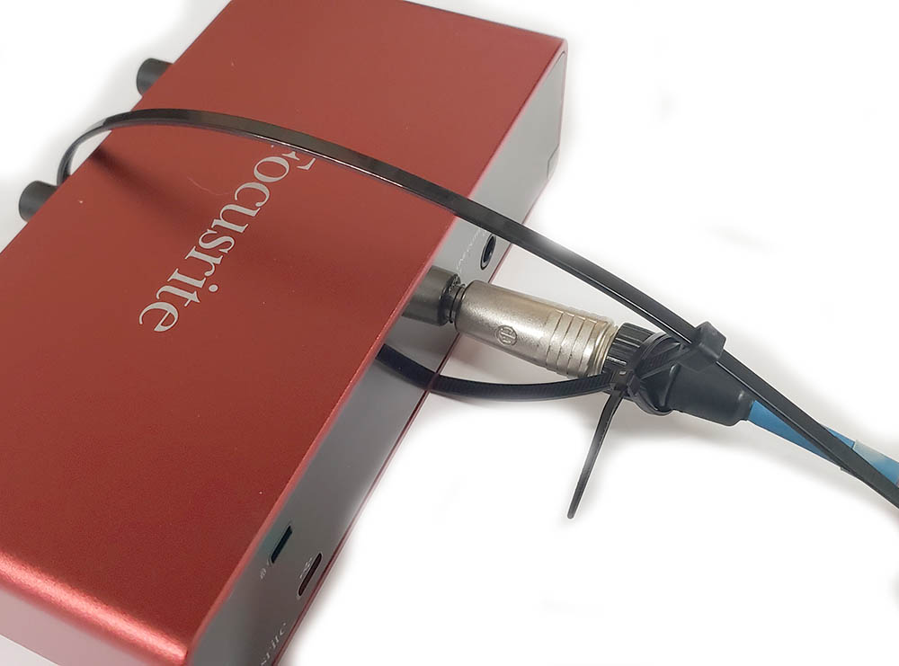 How to secure a connector.